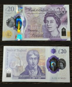 UK 20 Pounds Banknote 2020 Polymer UNC Condition Queen Elizabeth II J.M.W. Turner RARE