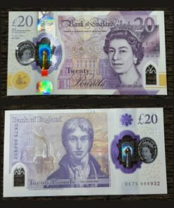 UK 20 Pounds Banknote 2020 Polymer UNC Condition Queen Elizabeth II J.M.W. Turner RARE