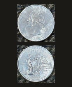 United States Quarter Dollar (California Yosemite Valley) (America, USA) Coin