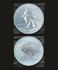 United States Quarter Dollar (Colorful Colorado Mountain) (America, USA) Coin