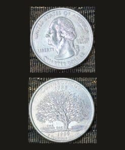 United States Quarter Dollar (Connecticut The Charter Oak) (America, USA) Coin