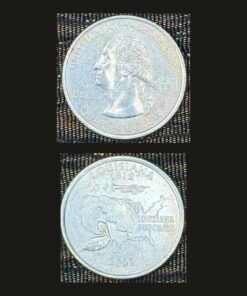 United States Quarter Dollar (Louisiana Purchase Map) (America, USA) Coin