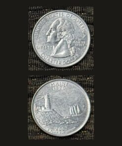 United States Quarter Dollar (Maine Pemaquid Lighthouse) (America, USA) Coin