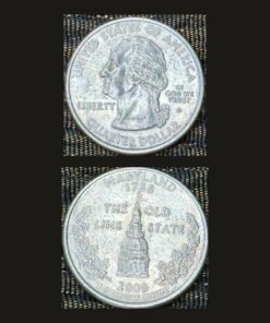 United States Quarter Dollar (Maryland The Old Line State) (America, USA) Coin
