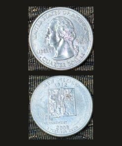 United States Quarter Dollar (New Mexico Zia Sun Symbol) (America, USA) Coin