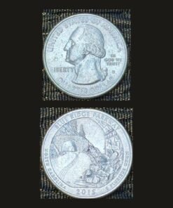 United States Quarter Dollar (North Carolina Blue Ridge Parkway) (America, USA) Coin