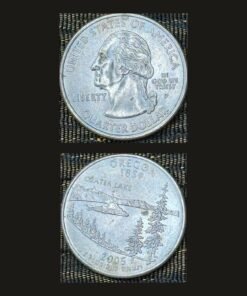 United States Quarter Dollar (Oregon Crater Lake) (America, USA) Coin