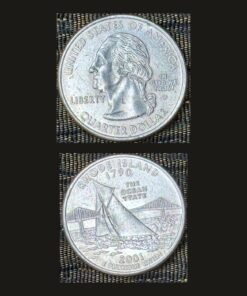 United States Quarter Dollar (Rhode Island Ocean State) (America, USA) Coin