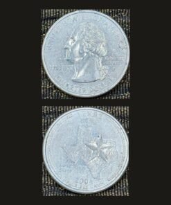 United States Quarter Dollar (Texas Lone Star Outline) (America, USA) Coin