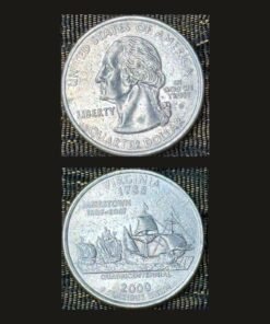 United States Quarter Dollar (Virginia Jamestown Quadricentennial) (America, USA) Coin