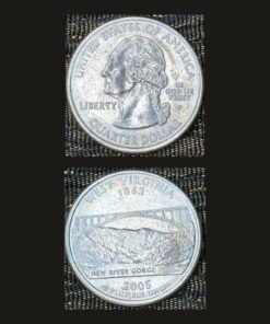United States Quarter Dollar (West Virginia New River Gorge) (America, USA) Coin