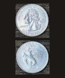 United States Quarter Dollar (Wyoming The Equality State) (America, USA) Coin
