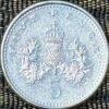 United Kingdom 5 Pence Coin