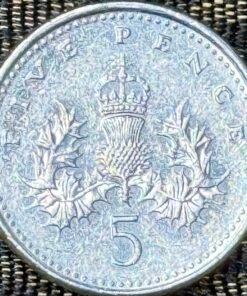 United Kingdom 5 Pence Coin