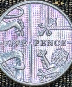 United Kingdom 5 Pence (New Design) Coin