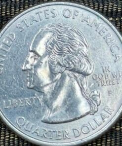 United States Quarter Dollar (Colorful Colorado Mountain) (America, USA) Coin