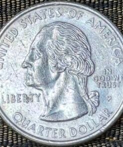 United States Quarter Dollar (Georgia Peach Outline) (America, USA) Coin