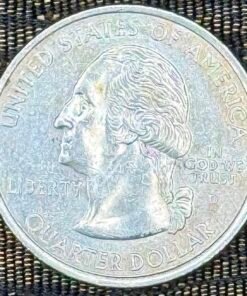 United States Quarter Dollar (Louisiana Purchase Map) (America, USA) Coin