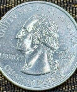 United States Quarter Dollar (North Dakota Bison) (America, USA) Coin
