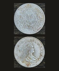 United States 1 Dollar Coin 1796 Draped Bust Small Eagle Stamped COPY Replica RARE