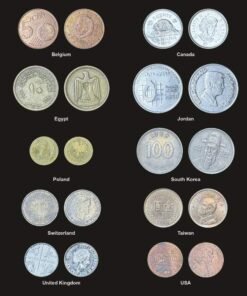 World Coin Collection 10 Coins from 10 Different Countries
