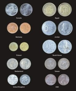 World Coin Collection 10 Coins from 10 Different Countries
