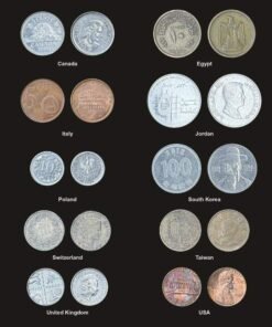 World Coin Collection 10 Coins from 10 Different Countries