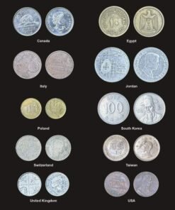 World Coin Collection 10 Coins from 10 Different Countries