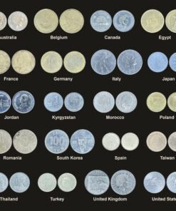 World Coin Collection 20 Coins from 20 Different Countries