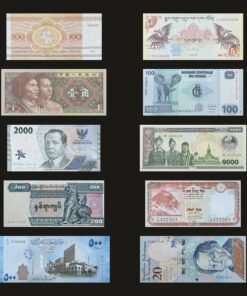 Starter Pack 10 Uncirculated World Banknotes 10 Different Countries Currency Collection Gift