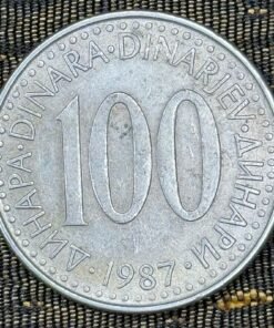 Yugoslavia 100 Dinar Coin