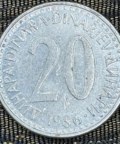 Yugoslavia 20 Dinar Coin