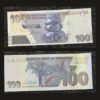 Zimbabwe 100 Dollars Banknote 2023 Baobab Tree Great Zimbabwe RARE