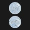 Singapore 10 Cents Coin 2011 Second Series Star Jasmine Floral Issue Cupronickel RARE