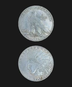 United States 10 Dollars Coin 1907 Indian Head Eagle Liberty Novelty Replica RARE