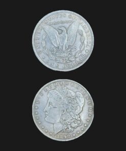 United States 1 Dollar Coin 1892 CC Carson City Morgan Dollar Tribute Replica RARE