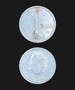 Belgium 1 Frank Coin 1994 King Albert II Dutch Legend Belgie RARE