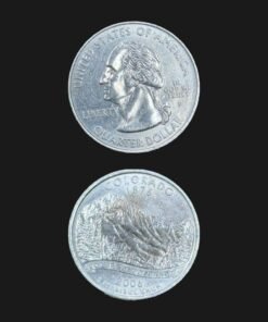 United States Quarter Dollar (Colorful Colorado Mountain) (America, USA) Coin