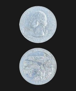 United States Quarter Dollar (Theodore Roosevelt National Park) (America, USA) Coin