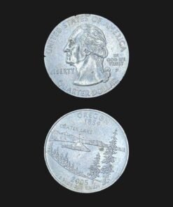 United States Quarter Dollar (Oregon Crater Lake) (America, USA) Coin