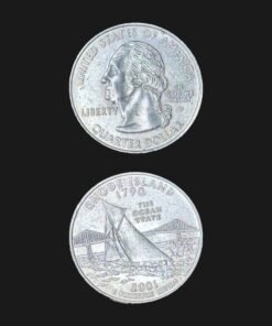 United States Quarter Dollar (Rhode Island Ocean State) (America, USA) Coin