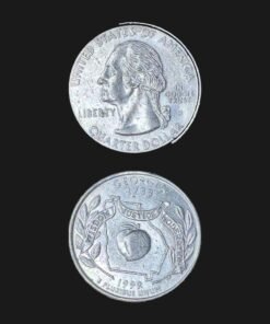 United States Quarter Dollar (Georgia Peach Outline) (America, USA) Coin