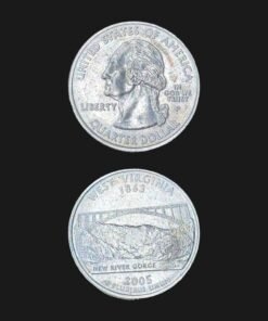 United States Quarter Dollar (West Virginia New River Gorge) (America, USA) Coin