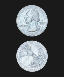United States Quarter Dollar (North Carolina Blue Ridge Parkway) (America, USA) Coin