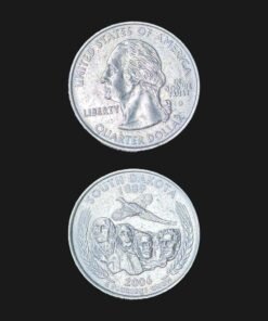 United States Quarter Dollar (South Dakota Mount Rushmore) (America, USA) Coin