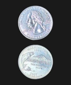 United States Quarter Dollar (Washington The Evergreen State) (America, USA) Coin