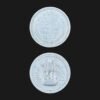India 25 Naye Paise (Wreath Border / 1963) Coin