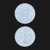 India 25 Naye Paise (Wreath Border / 1961) Coin