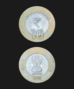 India 10 Rupees 2015 (10 Rays Connectivity Design) Coin