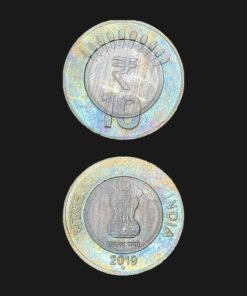 India 10 Rupees 2019 (10 Rays Connectivity Design) Coin